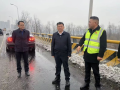 张永久督导低温雨雪冰冻天气防范应对工作